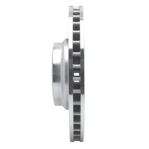 BMW ALPINA B7 Brake Rotor (1) - Front Left - R1 Concepts - Drilled & Slotted - Silver - `07-`08